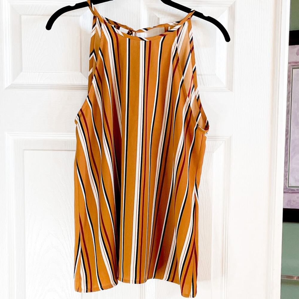 NEW with Tags 1.4.3 Story Striped Sleeveless Top, NWT, Size Small, MSRP $38